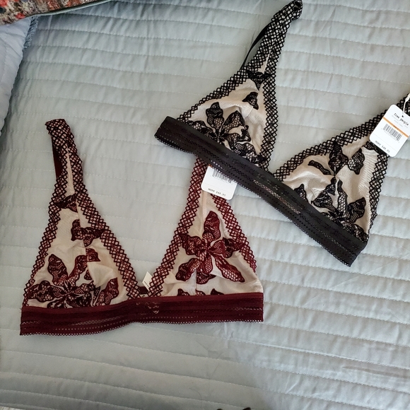 BUNDLE OF 2❣❣NWT💕Free People Alia Bralettes - Picture 16 of 16